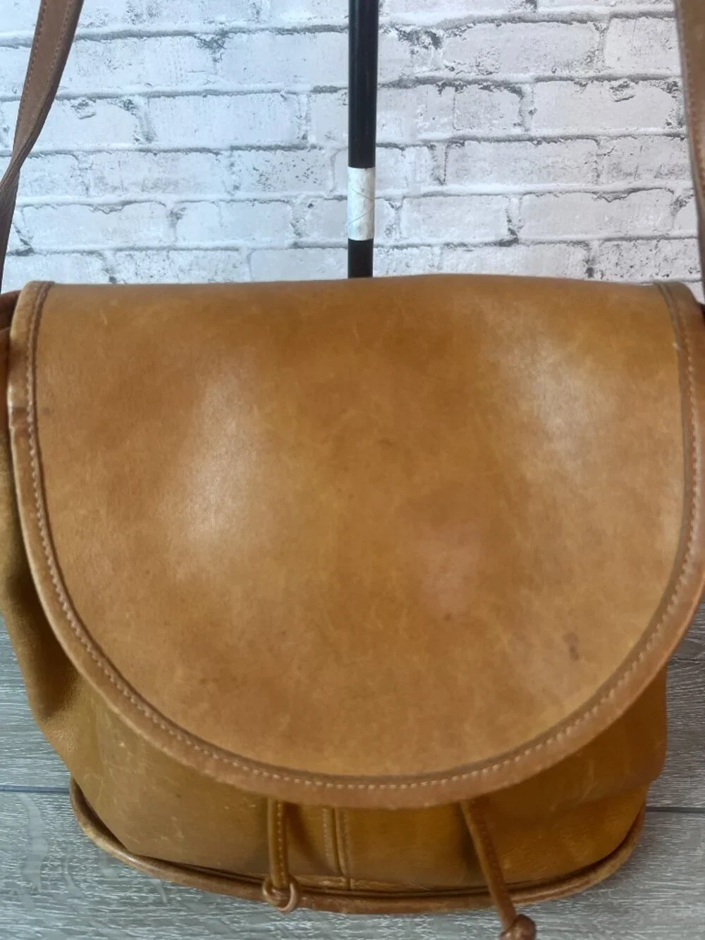 Very rare 4025 Vintage Coach Drawstring CRossbody Pre-1994